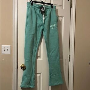 Women's Teal Track Pants